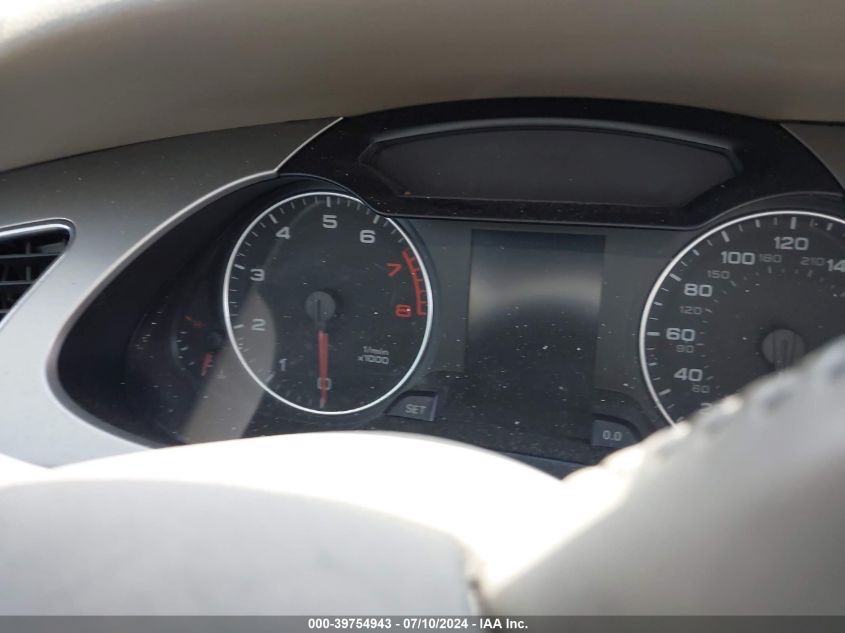 2009 Audi A4 2.0T Premium VIN: WAUSF78K69N025343 Lot: 39754943