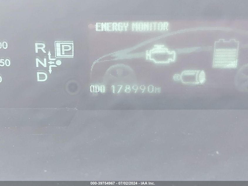 2010 Toyota Prius VIN: JTDKN3DU1A0045698 Lot: 39754967