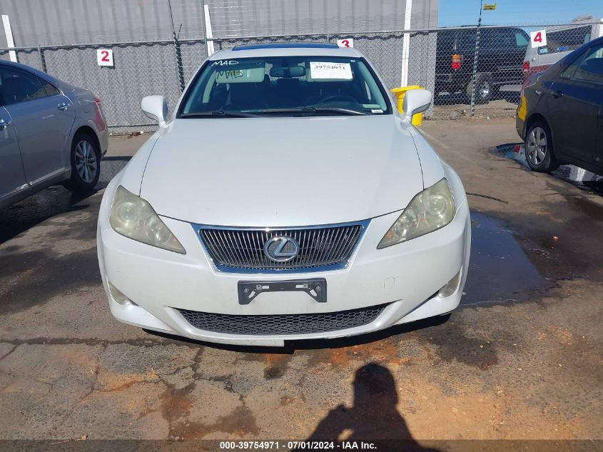 2008 Lexus Is 250 VIN: JTHBK262085058419 Lot: 39754971