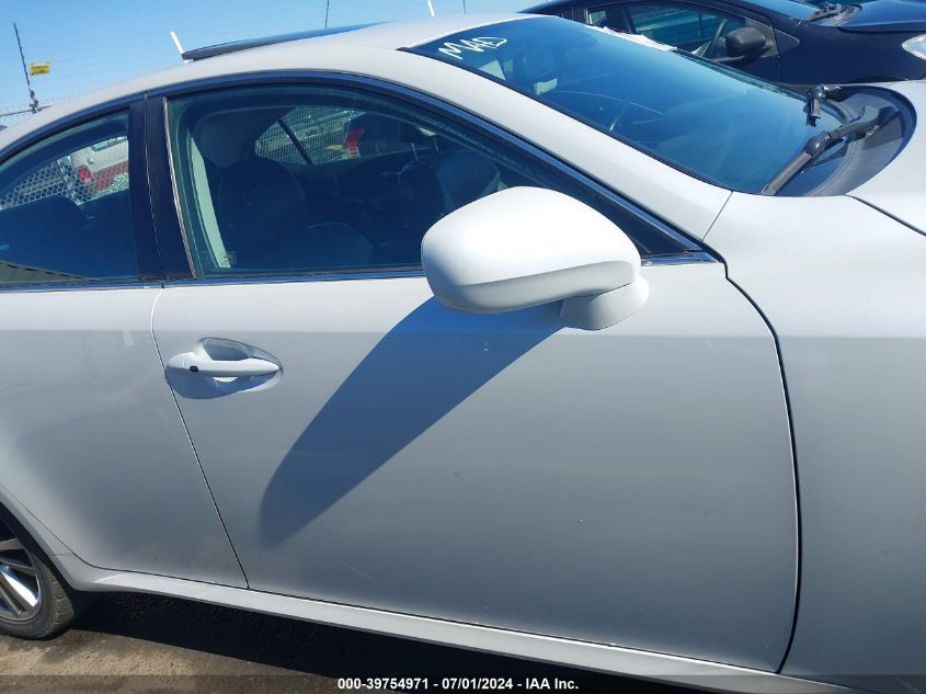 2008 Lexus Is 250 VIN: JTHBK262085058419 Lot: 39754971