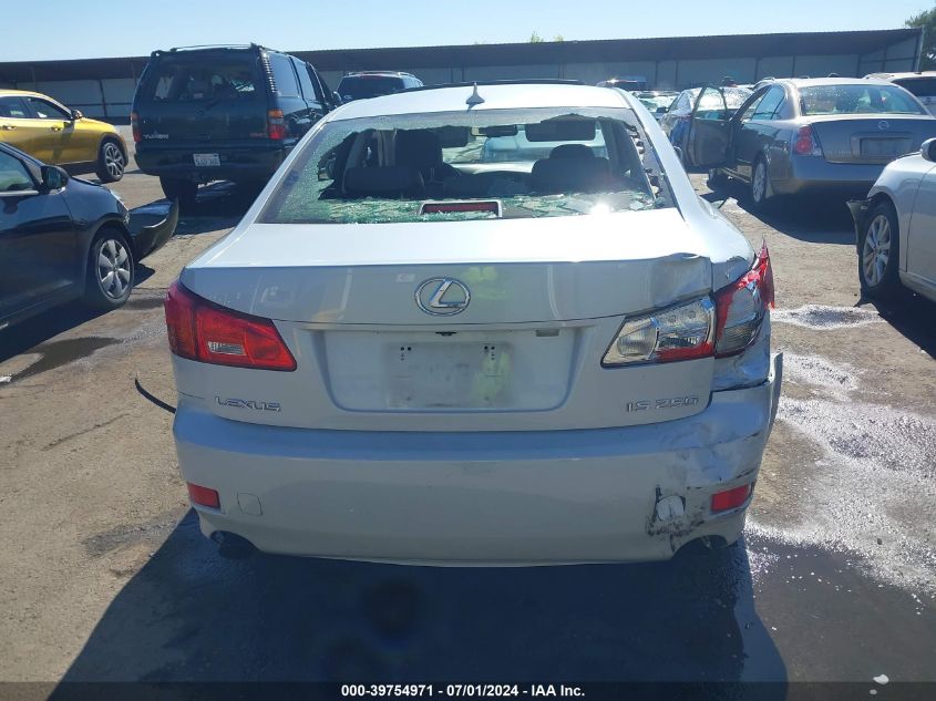 2008 Lexus Is 250 VIN: JTHBK262085058419 Lot: 39754971