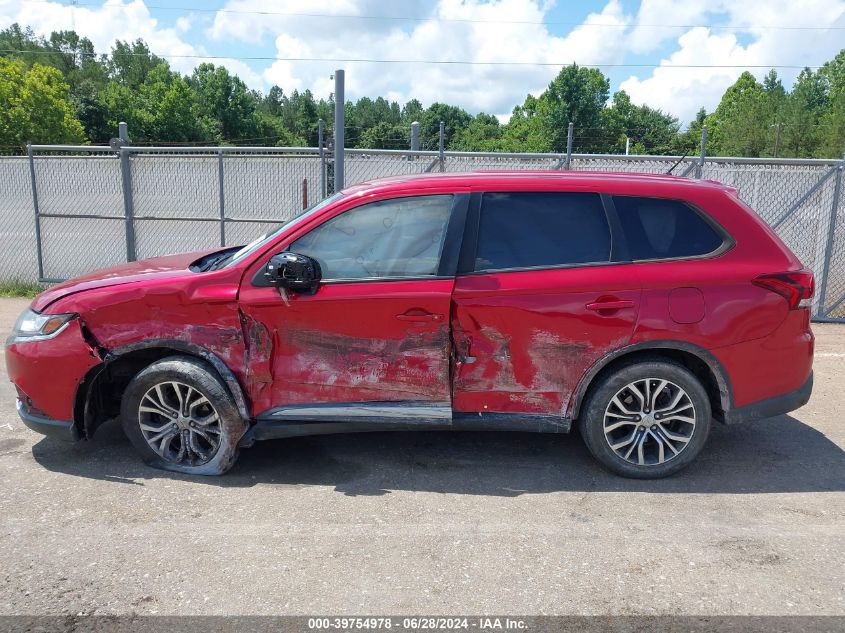 2016 Mitsubishi Outlander Se/Sel VIN: JA4AD3A3XGZ011705 Lot: 39754978