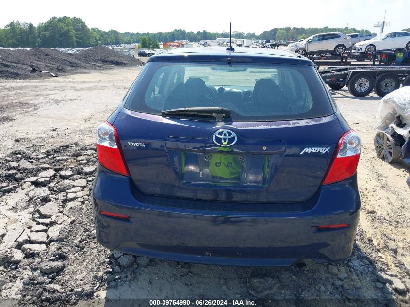 2009 Toyota Matrix VIN: 2T1KU40E89C045450 Lot: 39754990