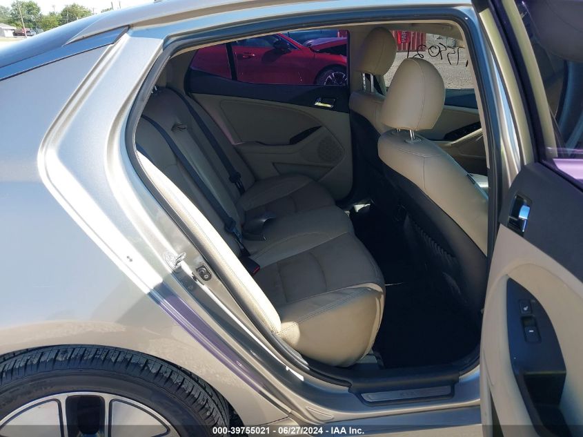 2013 Kia Optima Hybrid VIN: KNAGM4AD6D5042285 Lot: 39755021