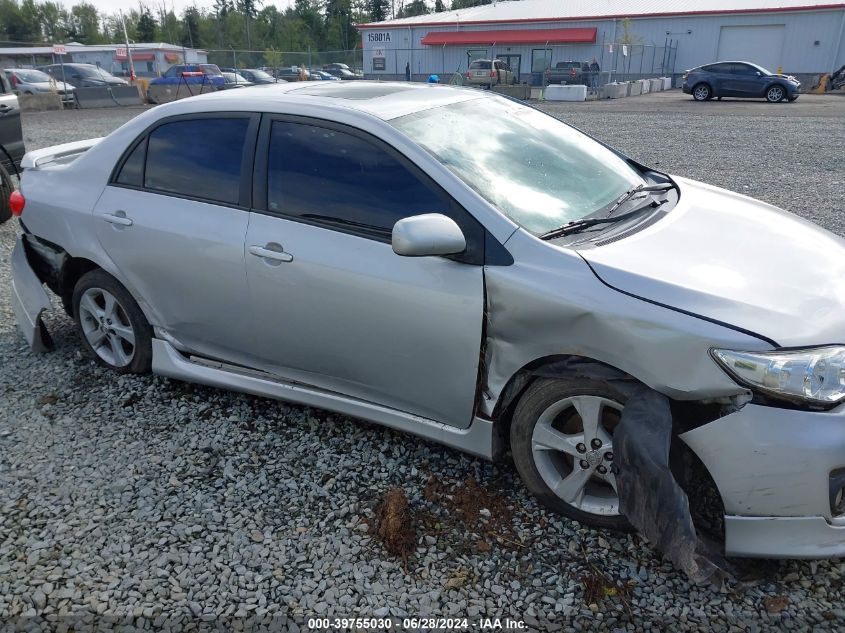 2011 Toyota Corolla S VIN: 2T1BU4EE8BC677640 Lot: 39755030