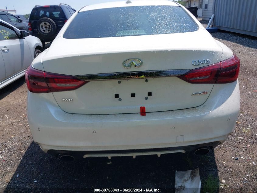 2020 Infiniti Q50 Edition 30 Awd VIN: JN1EV7AR6LM255040 Lot: 39755043