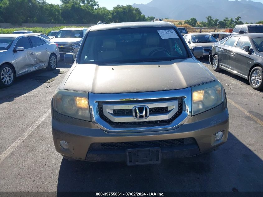 2011 Honda Pilot Ex-L VIN: 5FNYF4H5XBB026084 Lot: 39755061