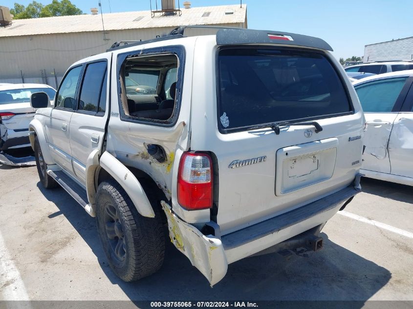 2002 Toyota 4Runner Limited V6 VIN: JT3GN87R529000064 Lot: 39755065