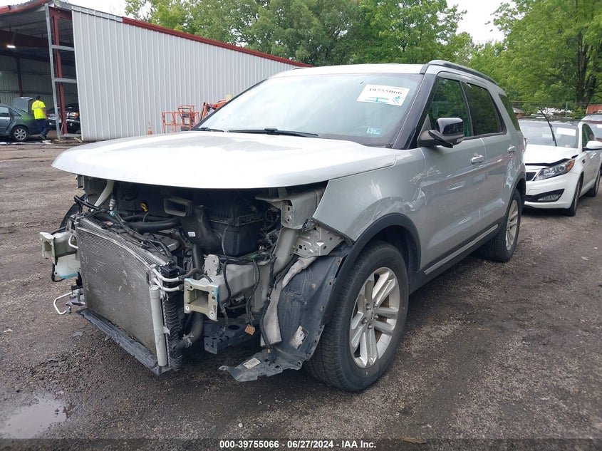 VIN 1FM5K7D82HGD36384 2017 FORD EXPLORER XLT