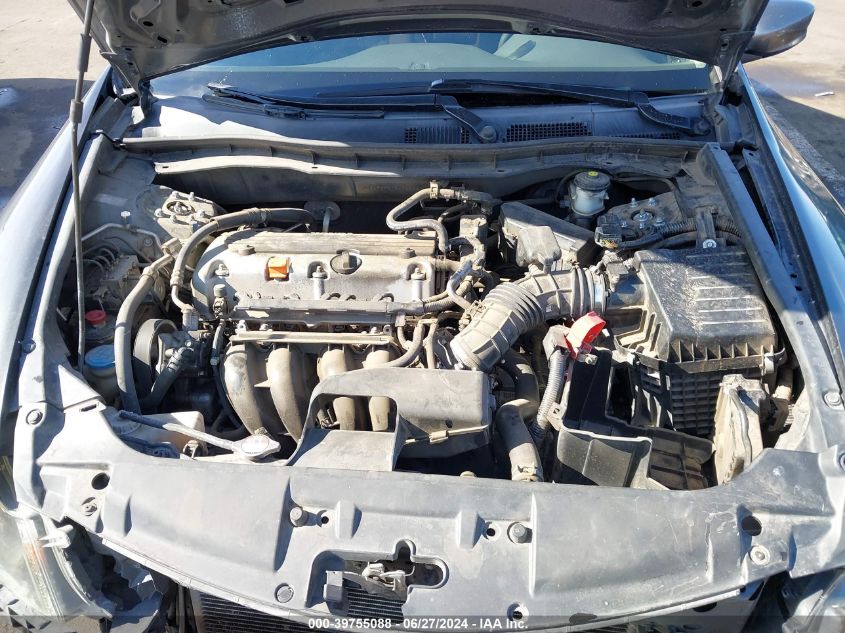 2010 Honda Accord 2.4 Lx VIN: 1HGCP2F37AA086829 Lot: 39755088