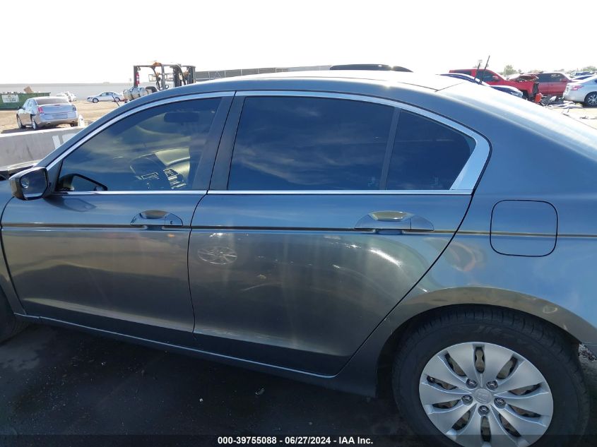 2010 Honda Accord 2.4 Lx VIN: 1HGCP2F37AA086829 Lot: 39755088