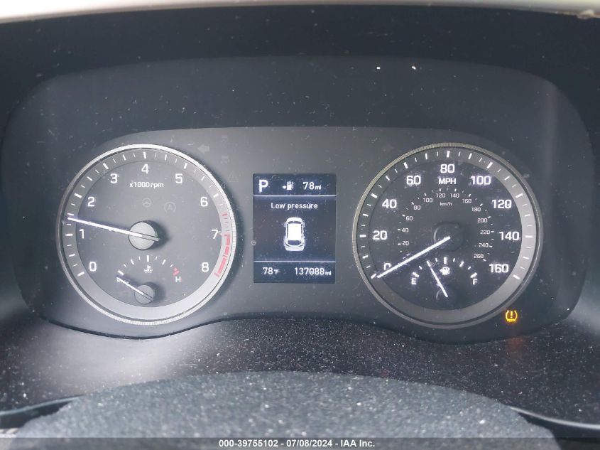 2019 Hyundai Tucson Se VIN: KM8J23A44KU882430 Lot: 39755102