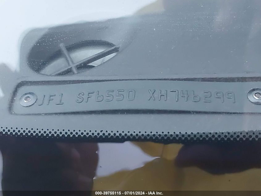 1999 Subaru Forester S VIN: JF1SF6550XH746299 Lot: 39755115