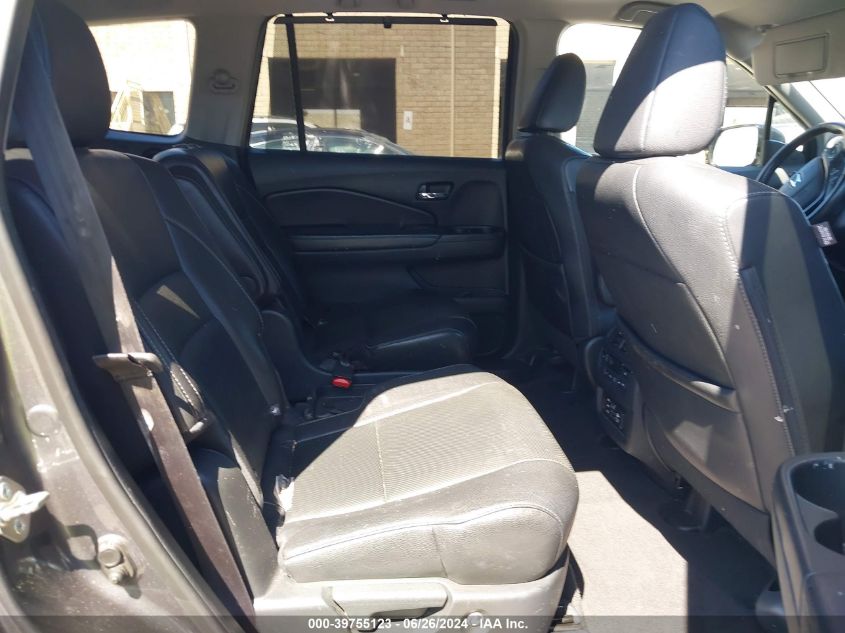 2017 Honda Pilot Elite VIN: 5FNYF6H08HB001788 Lot: 39755123