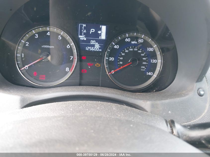 2015 Hyundai Accent Gls VIN: KMHCT4AE3FU846111 Lot: 39755129