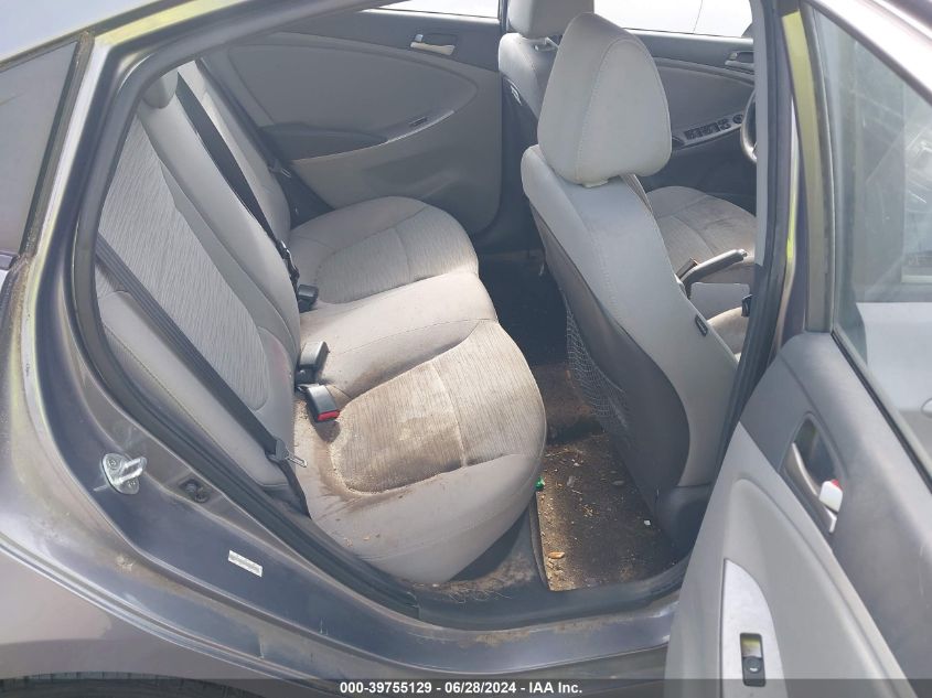 2015 Hyundai Accent Gls VIN: KMHCT4AE3FU846111 Lot: 39755129