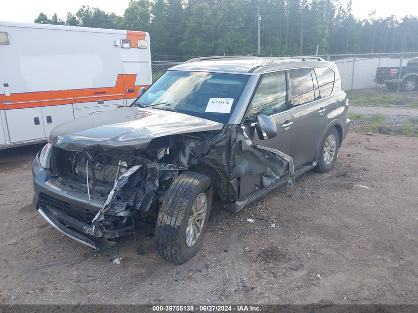 2017 Nissan Armada Sv VIN: JN8AY2ND2H9002185 Lot: 39755138