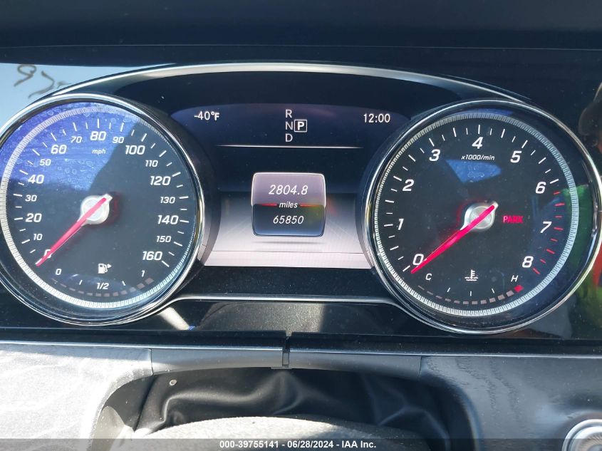 2018 Mercedes-Benz E 300 VIN: WDDZF4JB4JA480011 Lot: 39755141