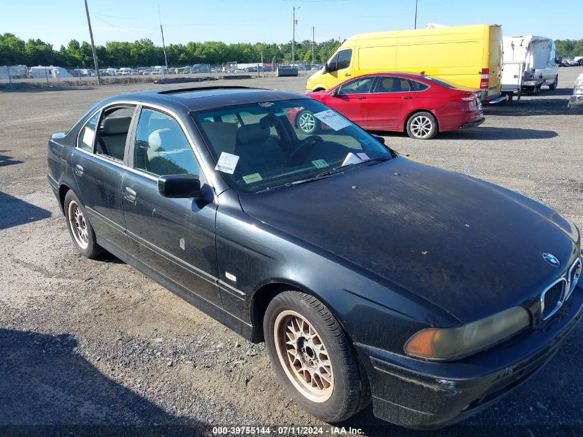 2002 BMW 525I VIN: WBADT33482GF42482 Lot: 39755144