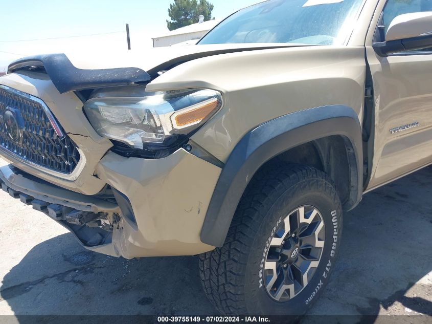 2018 Toyota Tacoma Dbl Cab/Sr5/Trd Sport/Or VIN: 3TMDZ5BN3JM046546 Lot: 39755149