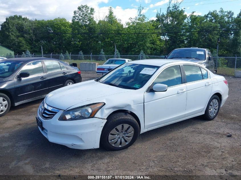 2011 Honda Accord 2.4 Lx VIN: 1HGCP2F3XBA005632 Lot: 39755157