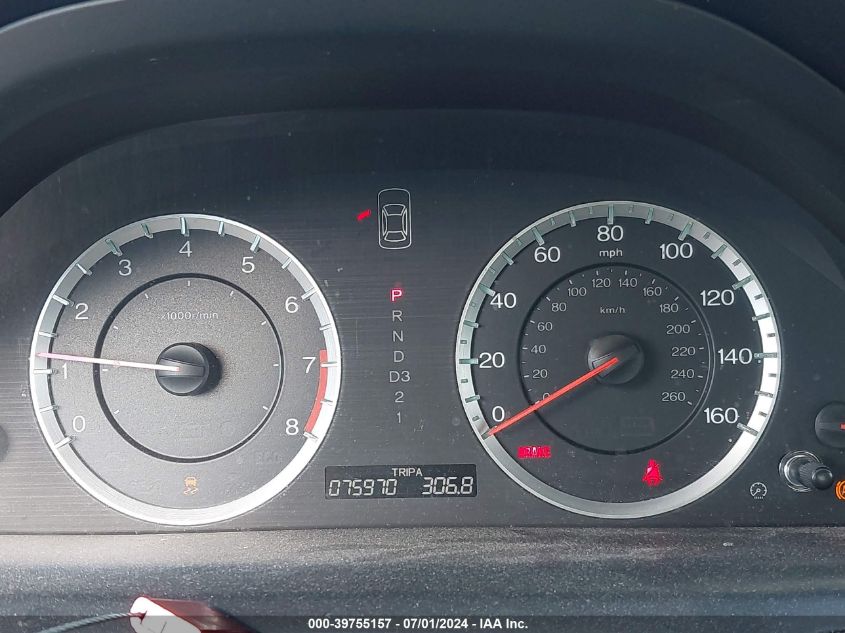 2011 Honda Accord 2.4 Lx VIN: 1HGCP2F3XBA005632 Lot: 39755157