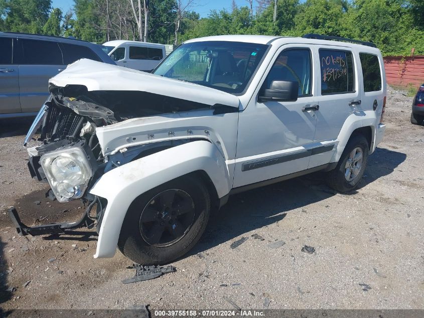 2009 Jeep Liberty Sport VIN: 1J8GP28K19W527382 Lot: 40799550