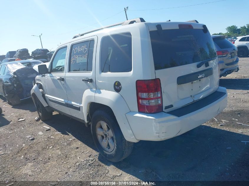 2009 Jeep Liberty Sport VIN: 1J8GP28K19W527382 Lot: 40799550