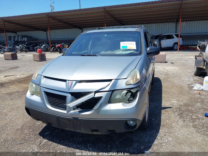 2003 Pontiac Aztek VIN: 3G7DA03E03S533001 Lot: 39755164