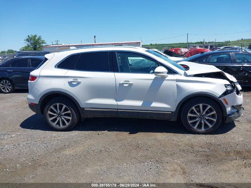 2019 Lincoln Mkc Reserve VIN: 5LMCJ3D92KUL01443 Lot: 39755178