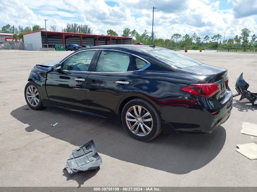 2018 Infiniti Q70 3.7 Luxe VIN: JN1BY1AP0JM180533 Lot: 39755199