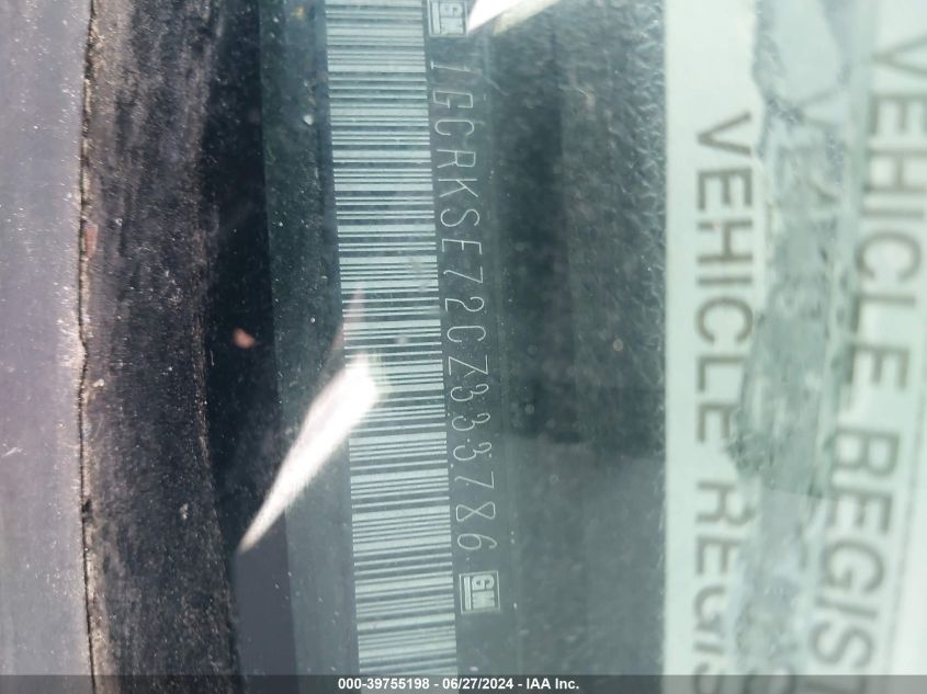 2012 Chevrolet Silverado 1500 Lt VIN: 1GCRKSE72CZ333786 Lot: 39755198