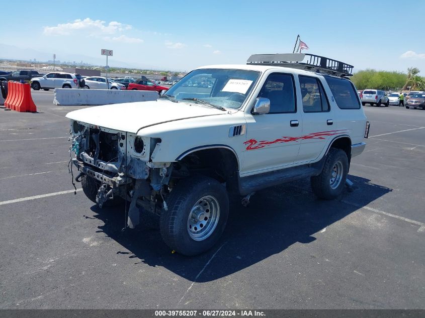 1990 Toyota 4Runner Vn39 Sr5 VIN: JT3VN39WXL0031104 Lot: 39755207