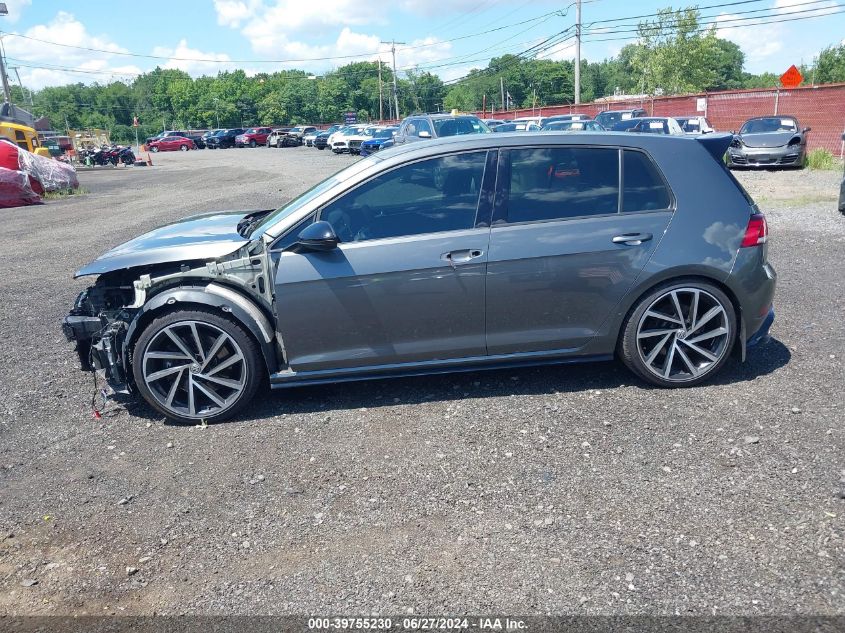 2018 Volkswagen Golf R 2.0T W/Dcc Navigation VIN: WVWVF7AU1JW097285 Lot: 39755230