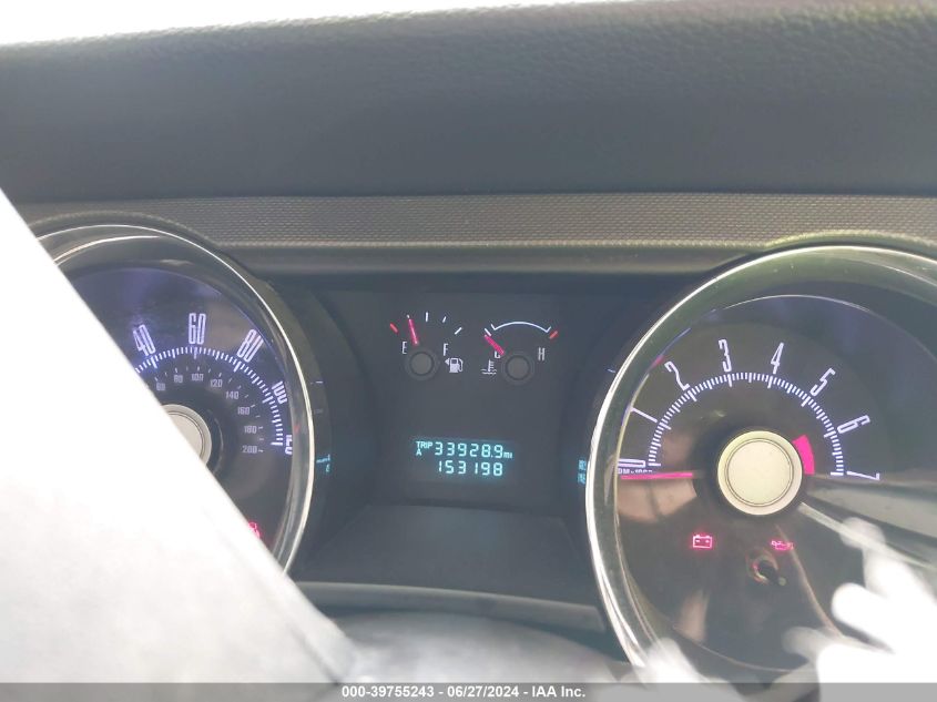 2010 Ford Mustang VIN: 1ZVBP8EN3A5169597 Lot: 39755243