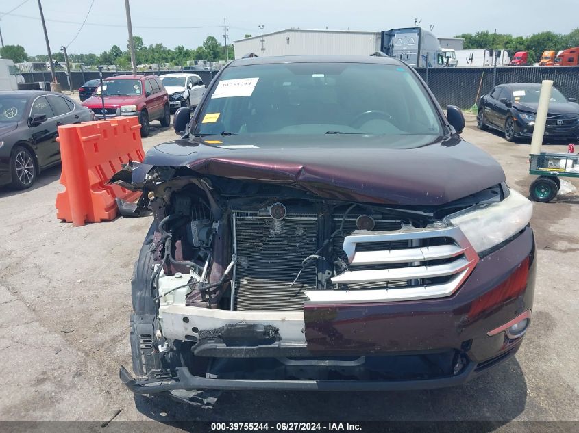 2012 Toyota Highlander Se V6 VIN: 5TDBK3EH2CS136926 Lot: 39755244