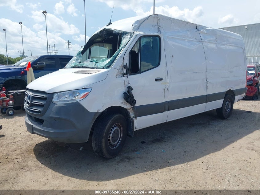 2020 Mercedes-Benz Sprinter 2500 High Roof V6 VIN: W1W4ECHY1LT035040 Lot: 39755246
