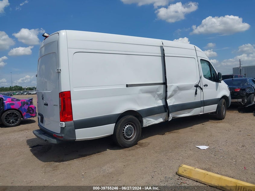 2020 Mercedes-Benz Sprinter 2500 High Roof V6 VIN: W1W4ECHY1LT035040 Lot: 39755246