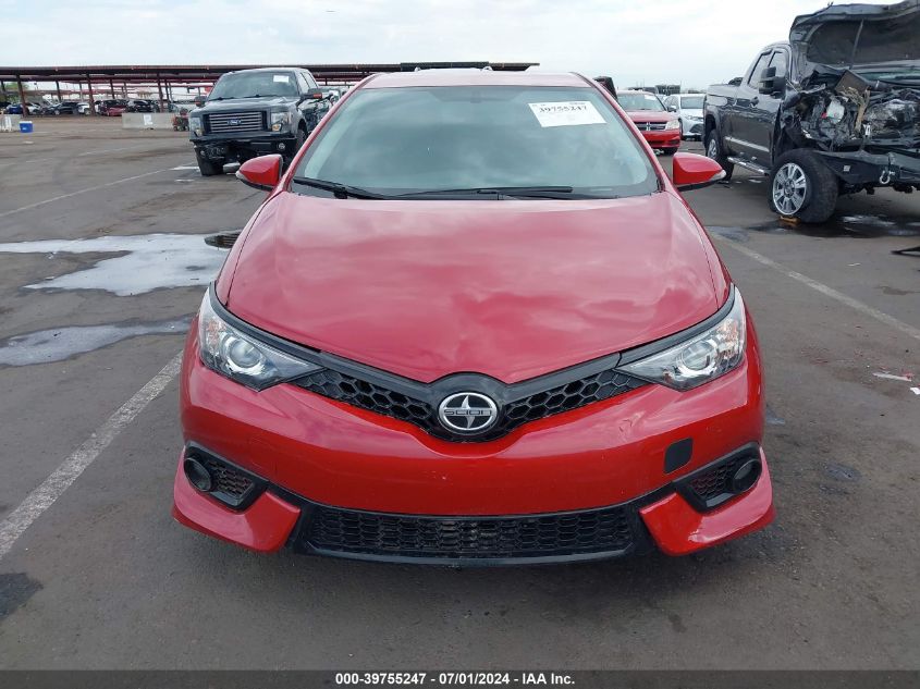 2016 Scion Im VIN: JTNKARJE2GJ501587 Lot: 39755247