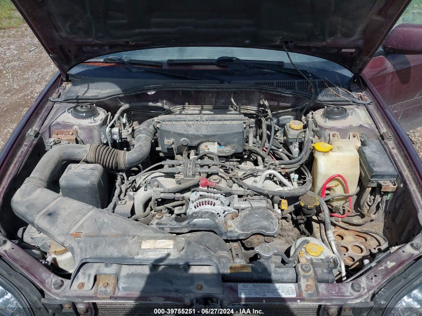 2000 Subaru Outback Limited VIN: 4S3BE6868Y7210841 Lot: 39755251