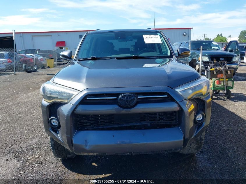 2021 Toyota 4Runner Sr5 Premium VIN: JTENU5JR6M5860316 Lot: 39755255