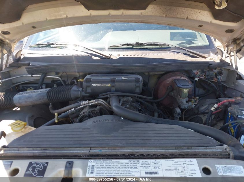 1997 Dodge Ram 1500 St VIN: 3B7HC13Y3VG727850 Lot: 39755256