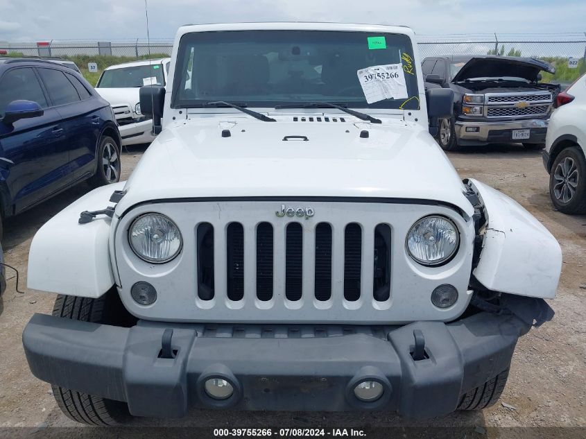 2014 JEEP WRANGLER UNLIMITED SAHARA - 1C4BJWEG8EL163693