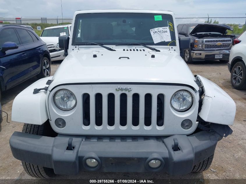 2014 Jeep Wrangler Unlimited Sahara VIN: 1C4BJWEG8EL163693 Lot: 39755266