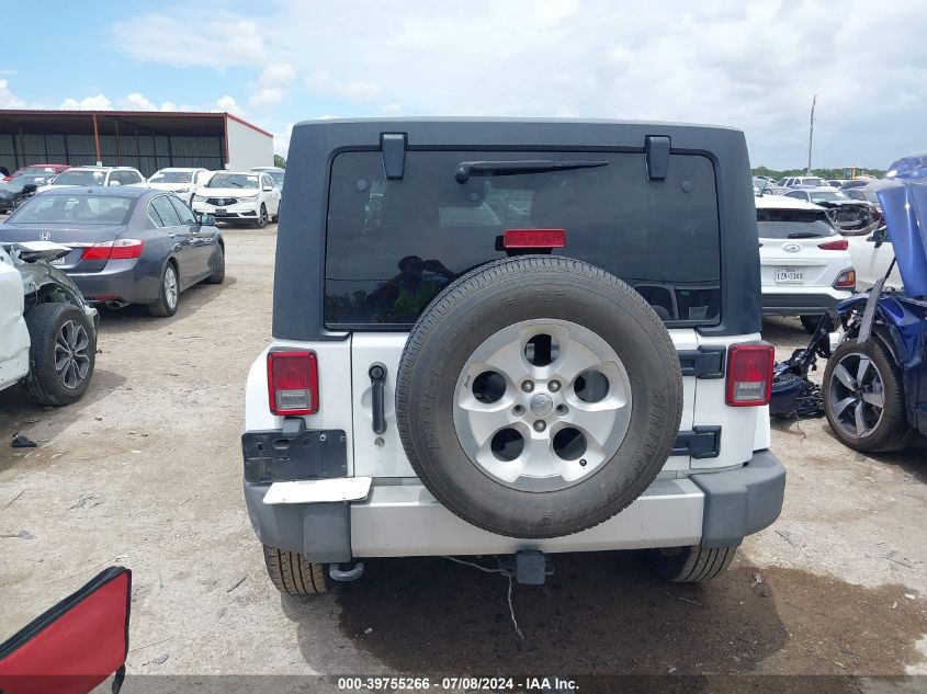 2014 JEEP WRANGLER UNLIMITED SAHARA - 1C4BJWEG8EL163693