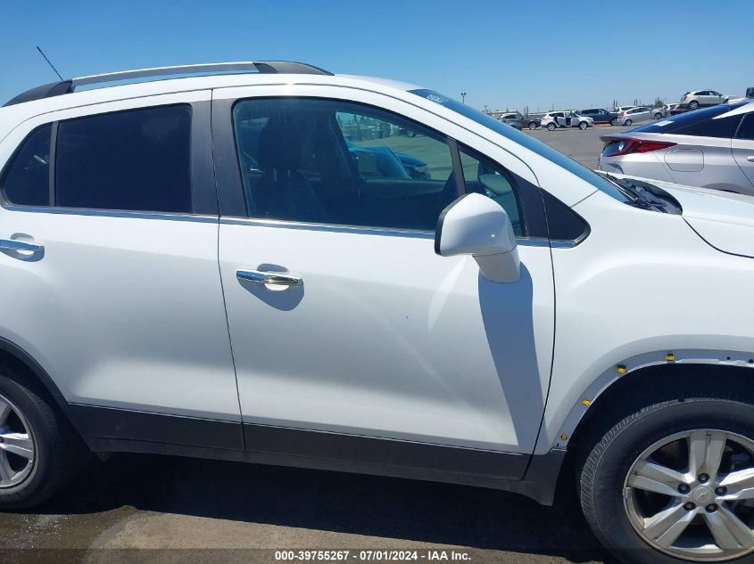 2019 Chevrolet Trax Lt VIN: KL7CJLSB1KB845342 Lot: 39755267