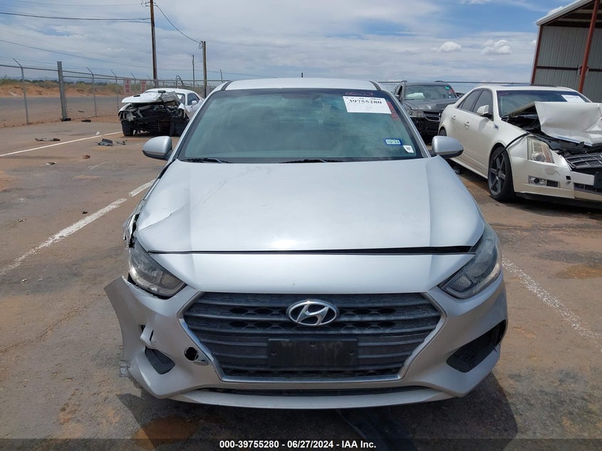 2018 Hyundai Accent Se/Sel VIN: 3KPC24A3XJE012530 Lot: 39755280