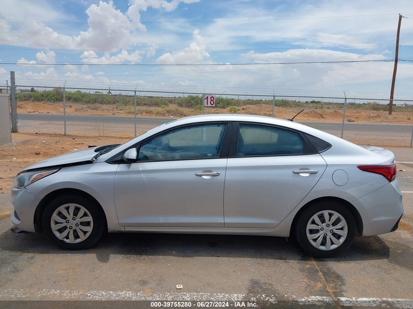 2018 Hyundai Accent Se/Sel VIN: 3KPC24A3XJE012530 Lot: 39755280