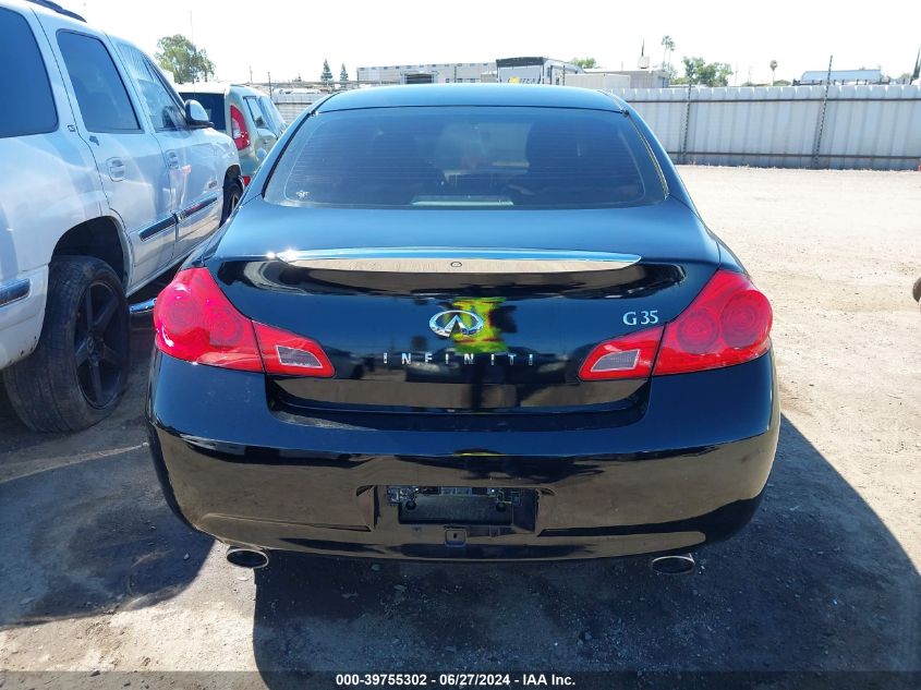 2007 Infiniti G35 Journey VIN: JNKBV61E67M707113 Lot: 39755302