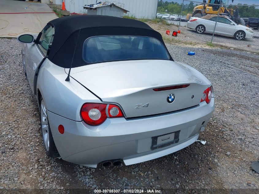 2005 BMW Z4 3.0I VIN: 4USBT53545LU09798 Lot: 39755307